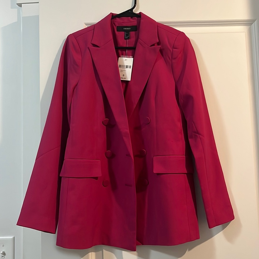 Forever 21, size S, Double-Breasted Button Up Blazer